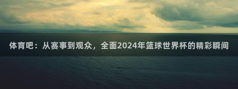 松鼠体育在线直播：体育吧：从赛事到观众，全面2024年篮球世界杯的精彩瞬间